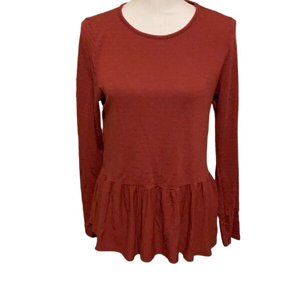 Live in the Moment Peplum Blouse - Picture 1 of 5